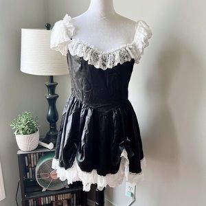Dollskill Widow goth dress